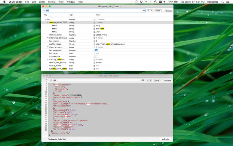 best json editor for mac